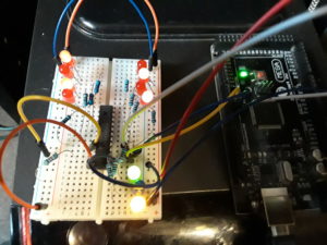 MBI5027 with Arduino to verify everything is setup correctly